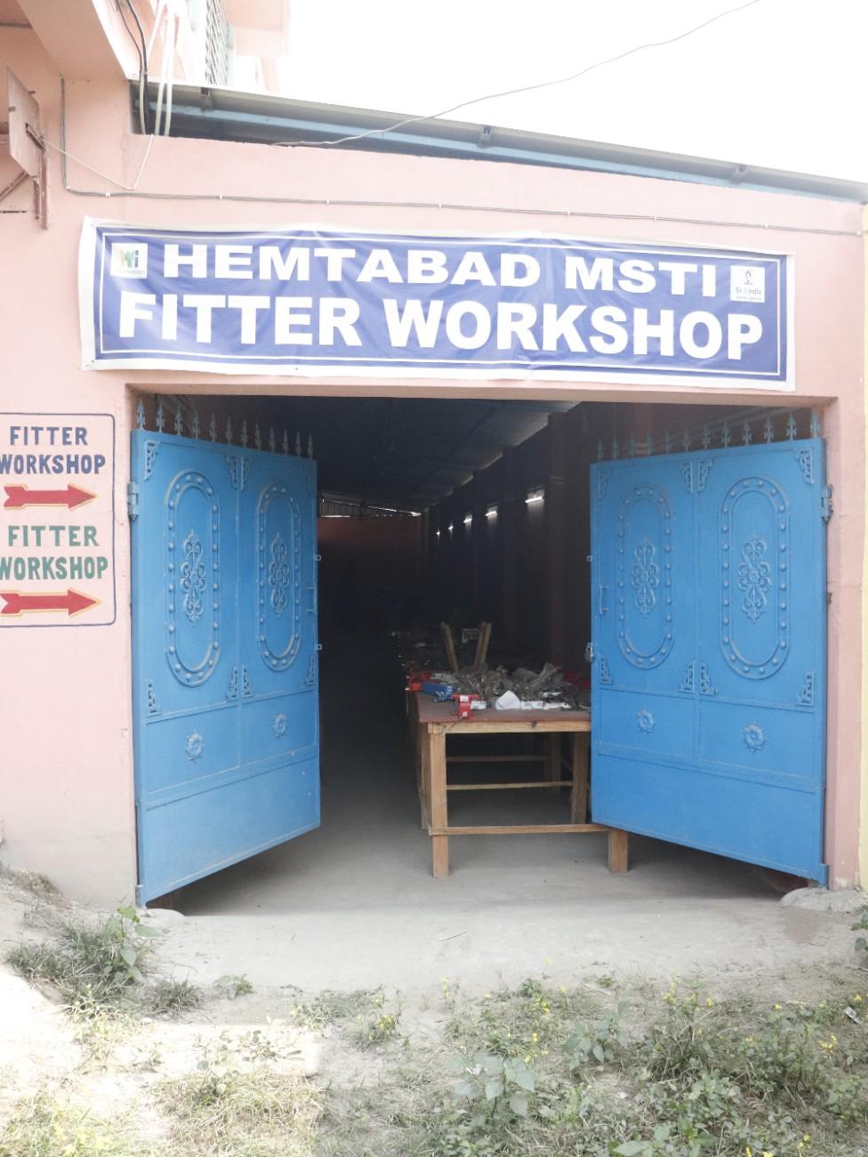 Fitter Workshop Entrance