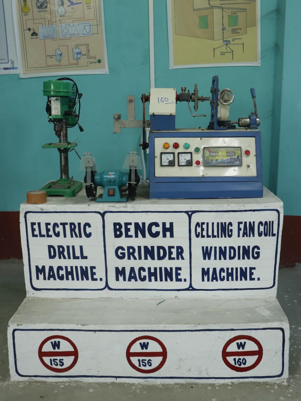 Workshop Machines Display