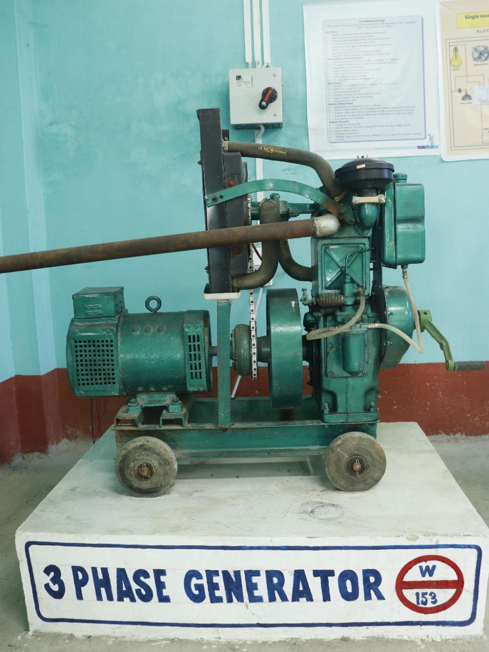 Electrical lab training area