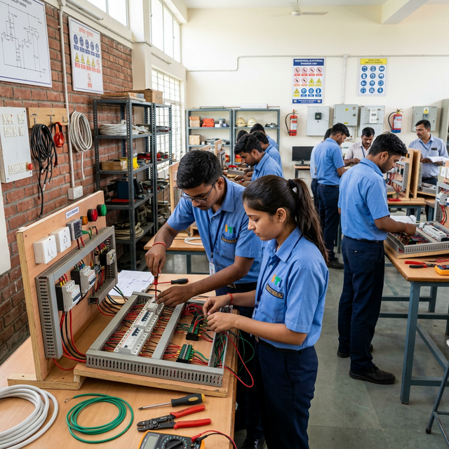ITI Students in Workshop